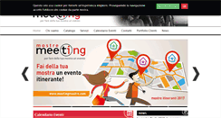 Desktop Screenshot of meetingmostre.com